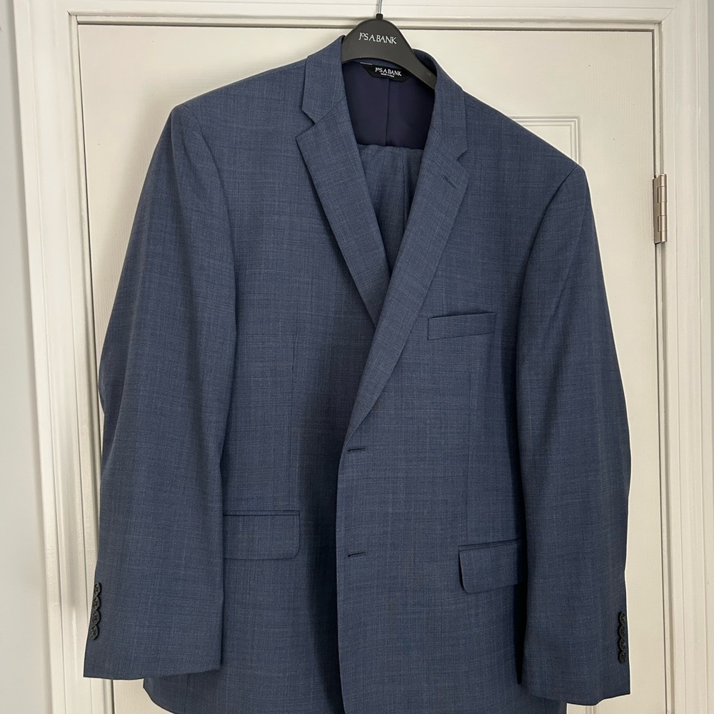 Men's Blue Suit Jacket by Jos. A. Bank
